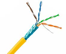 Καλώδιο Cat.5e χαλκού Ethernet Lan Καλώδιο δικτύου FTP