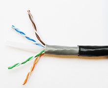 Καλώδιο Cat.6 χαλκού Ethernet Lan UTP Καλώδιο εξωτερικού δικτύου