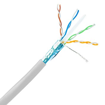 Καλώδιο Cat.6a χαλκού Ethernet Lan Καλώδιο δικτύου FTP